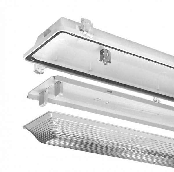 376  |  Wet/Damp Fluorescent Light Fixture