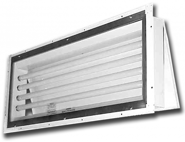 260  |  Panel Mount Vapor/Dust Proof Fluorescent Light Fixture
