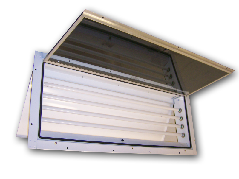 260 LED  |  Panel Mount Vapor/Dust Proof LED Paint Booth Fixture