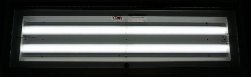 LE481  |  Front Access Industrial LED Paint Booth Light Fixture
