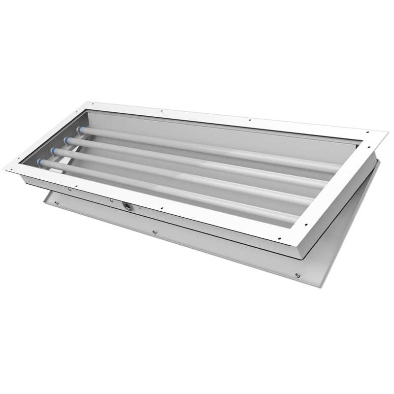 400 LED  |  Panel Mount Rear Access Paint Booth Light Fixture