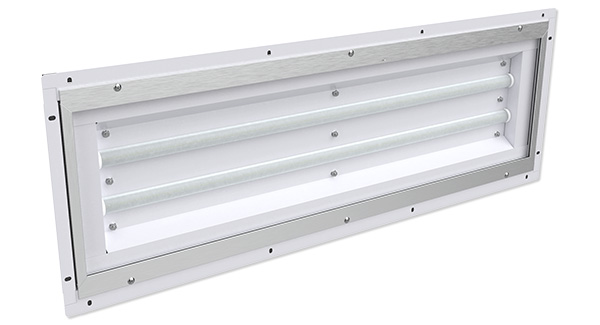 LE485E  |  Front Access Industrial LED Paint Booth Light Fixture